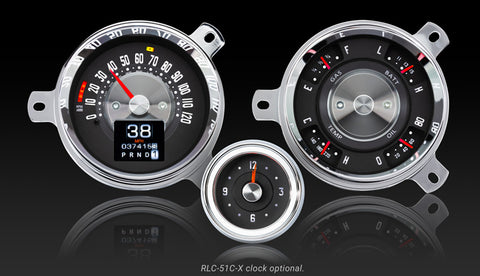 Dakota Digital RTX Gauges - 1951-52 Chevy Car