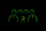 Dakota Digital HDX Gauges - 1988-94 Chevy / GMC Pickup, 1992-94 Blazer, Jimmy, Suburban