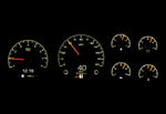 Dakota Digital HDX Gauges - 1995-98 Fullsize, 1995-00 SUV & HD Pickup Chevy / GMC Pickup Truck