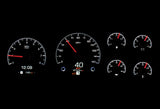 Dakota Digital HDX Gauges - 1995-98 Fullsize, 1995-00 SUV & HD Pickup Chevy / GMC Pickup Truck