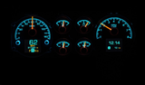 Dakota Digital HDX Gauges - 1978 - 88 Chevy Monte Carlo , El Camino, Malibu, Caballero