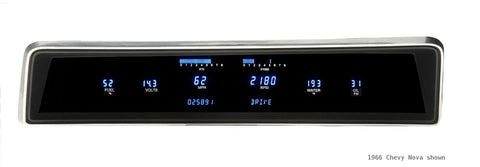 Dakota Digital VFD Gauges - 1966-67 Chevy Nova