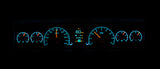 Dakota Digital HDX Gauges - 1969-76 Chevy Nova, 73-75 Buick Apollo, 75-76 Skylark, 73-76 Olds Omega, 71-76 Pontiac