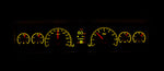 Dakota Digital HDX Gauges - 1969-76 Chevy Nova, 73-75 Buick Apollo, 75-76 Skylark, 73-76 Olds Omega, 71-76 Pontiac