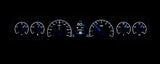 Dakota Digital HDX Gauges - 1966-67 Chevy Nova