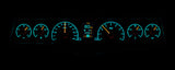 Dakota Digital HDX Gauges - 1966-67 Chevy Nova