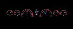 Dakota Digital HDX Gauges - 1966-67 Chevy Nova