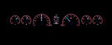 Dakota Digital HDX Gauges - 1966-67 Chevy Nova