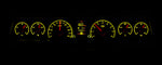 Dakota Digital HDX Gauges - 1966-67 Chevy Nova