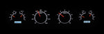 Dakota Digital VHX Gauges - 1964-67 Pontiac GTO/ Lemans/ Tempest