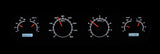 Dakota Digital VHX Gauges - 1964-67 Pontiac GTO/ Lemans/ Tempest