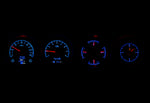 Dakota Digital HDX Gauges - 1970-74 Dodge Challenger and 1970-74 Plymouth 'Cuda W/ Rallye Dash