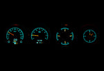 Dakota Digital HDX Gauges - 1970-74 Dodge Challenger and 1970-74 Plymouth 'Cuda W/ Rallye Dash