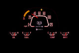 Dakota Digital RTX Gauges - 1962-84 Toyota FJ